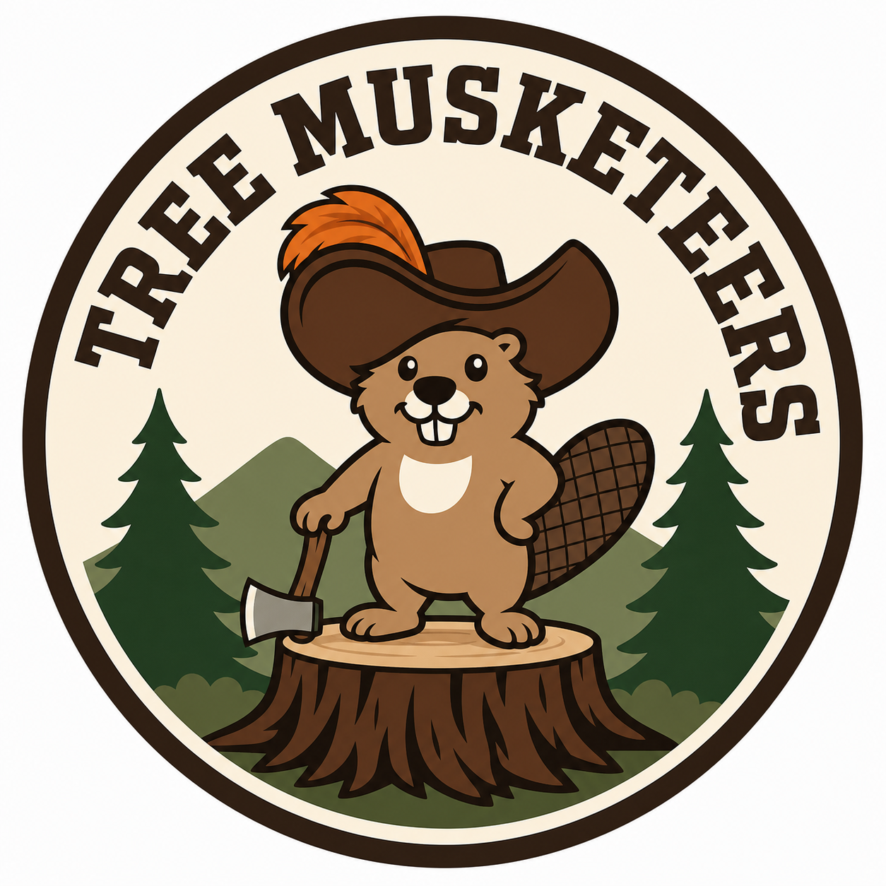 Approved Tree Musketeers logo